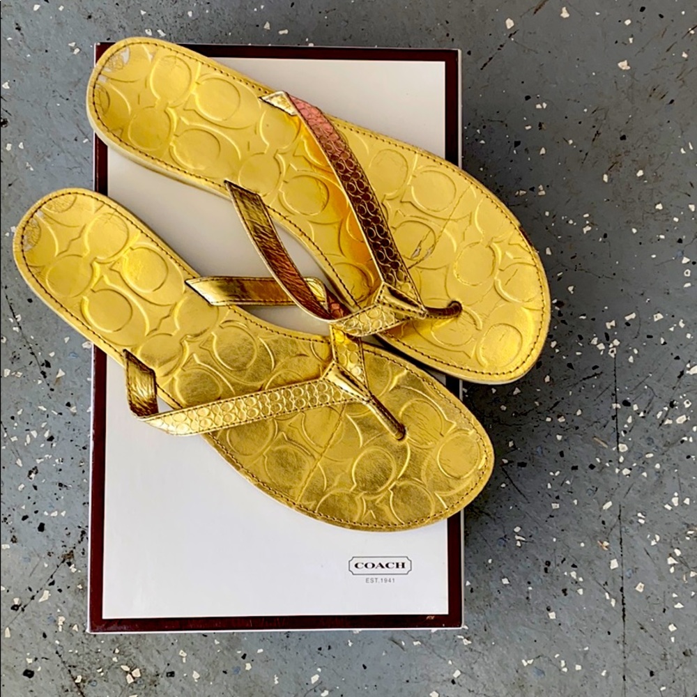 Coach sandals